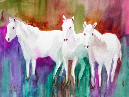 ThreeWildHorses